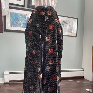 Anthrpolgie Eva Franco brand velvet WOW pants.